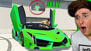 I STOLE Jelly's Car In GTA 5..