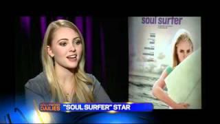 Soul Surfer - Annasophia Robb Interview by Hollywood Dailies on ReelzChannel