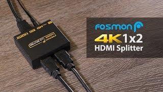 4K HDMI Splitter 1 in 2 Out (Specs & Instructions) HD8186