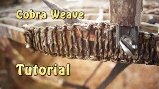 Paracord Cobra Weave Tutorial DIY