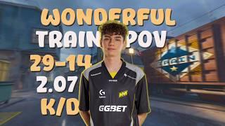 MAC-10 ACE! w0nderful plays TRAIN and shows his AWP SKILLS + voicecomms and utility lineups