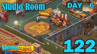 Homescapes Story Walkthrough Gameplay - Studio Room - Day 6  - Part 122