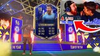 SJUKASTE TOTY PACKSEN!! *8 TOTY + Prime Icon PACKADE* [24H STREAM HIGHLIGHTS]