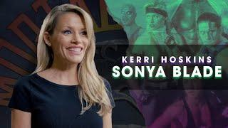 Kerri Hoskins is Sonya Blade