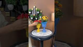Plastic bottles reusing idea  planter #crafts #shorts #idea #ytshorts #viralvideo
