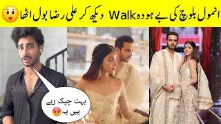 Anmol Baloch And Usama khan Romatic Ramp Walk  Anmol baloch walk