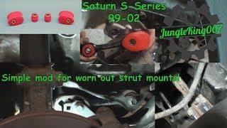 Saturn S-Series Mod! Torque Strut(Dogbone) Bushing Upgrade!