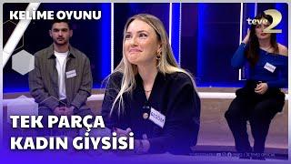 Tek Parça Kadın Giysisi | Kelime Oyunu