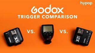 Godox X1T vs. XPro vs. X2T Wireless Flash X Trigger Range Comparison