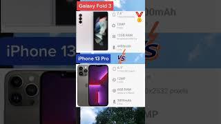 iPhone 13 Pro vs Galaxy Fold 3: A Comprehensive Comparison