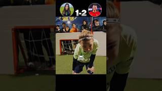 Celine Dept Jr vs Cristiano Ronaldo Jr️ - Semi Final  #footballshorts #football #shorts