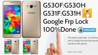 Remove FRP Samsung Galaxy G531F G531H G530F HOW BYPASS GOOGLE ACCOUNT 2018 || Samsung Frp Lock Done