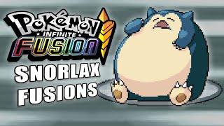 Snorlax Fusions Are ADORABLE!! | Pokemon Infinite Fusion