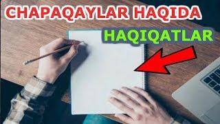 CHAPAQAYLAR HAQIDA SIZ BILMAGAN TOP 10 HAQIQAT