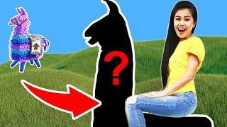DIY WORLDS LARGEST SQUISHY vs FORTNITE CHALLENGE! HOW TO MAKE A GIANT SQUISHY!