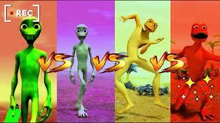 Funny Green Allien Dance VS Dame tu Cosita VS Patila