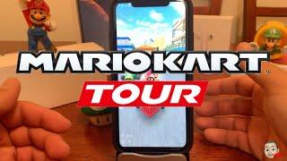 MARIO KART ON IOS! A FIRST LOOK AT MARIO KART TOUR! COMING TO IOS!