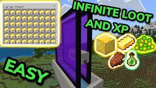 BEST 1.21 GOLD AND XP FARM TUTORIAL in Minecraft Bedrock (MCPE/Xbox/PS/Nintendo Switch/PC)