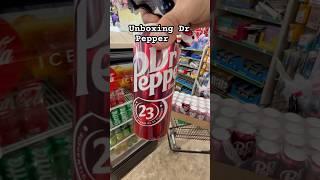 Unboxing Dr Pepper 