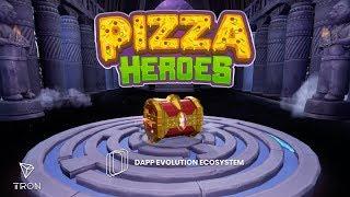 3D Collectible Gaming Universe on Tron | Pizza Heroes Teaser Trailer by DApp Evolution