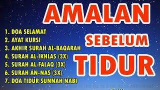 AMALAN SEBELUM TIDUR