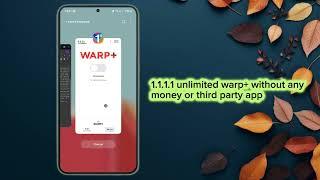 1.1.1.1 warp+ unlimited for free & safe | No third party app | No purchase