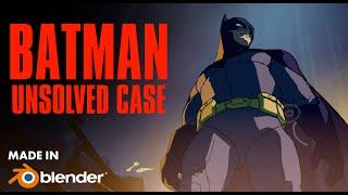 Batman Unsolved Case | Made in Blender | #greasepencil animatic