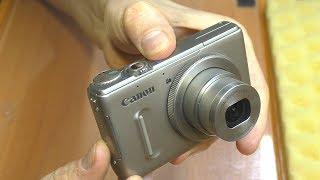 РЕМОНТ ДЛЯ ПОДПИСЧИКА: Фотокамера Canon PowerShot S100 / Ошибка объектива