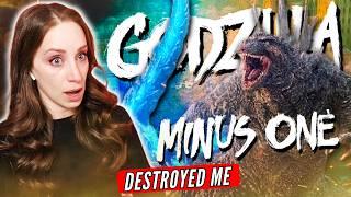 First Time Watching GODZILLA MINUS ONE Reaction... IT DESTROYED ME