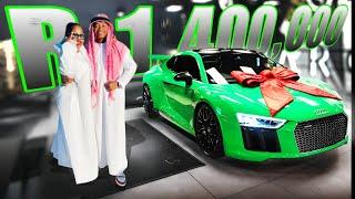 GHOST HLUBI BOUGHT A NEW AUDI R8...