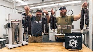 The Best Homemade Deer Summer Sausage You'll Ever Eat. By The Bearded Butchers!