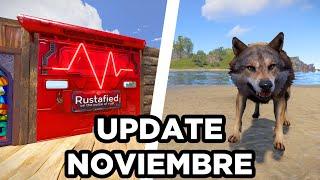 NUEVA IA DE LOBOS Y DROPS | RUST UPDATE NOVIEMBRE 2024