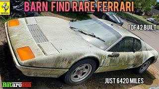 Barn Find RARE Ferrari 512 Boxer Just 6420 Miles 1 of 42 Built - Tragic Story