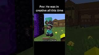 Pov:He was always in creative