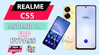 Realme C55 FRP Bypass Android 14 Update Realme (RMX3710) Google Account Bypass Without Pc C55 FRP