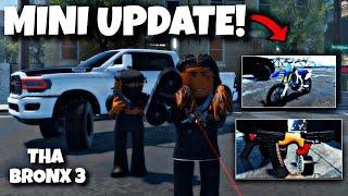 Showcasing The New MINI UPDATE In Tha Bronx 3! (Binary Drac & G22100Rnd)