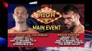 MMAX9 Cliff Wright v Brian Foster