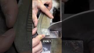 Turning Cow Horns Into Elegant Combs