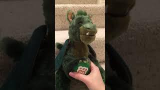 Build A Bear 2016 Plush Pete's Dragon Green ELLIOT with Growling Sound Button