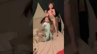 general kids jumping on bed video that I'm saving to show them one day when they are old.