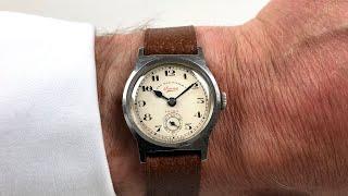 West End Watch Co 'Sowar' with Taubert Fils Case circa 1940