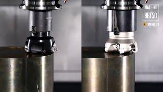 Unmatched speed: Ceramic vs Carbide in inconel machining #cnc #machine #engineering #tools