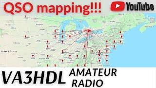 QSOs Mapping with QSOmap.org