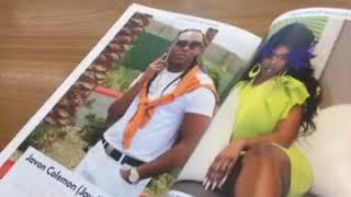 Jay Natural’s 1st Published Modeling Photo in CIE Fashion Magazine (Live)