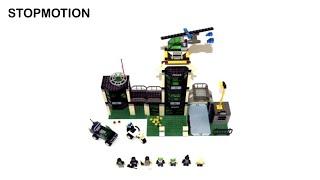 Building LEGO Town Command Post Central Set 6332 Stopmotion