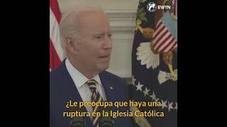 Biden dice que obispos no pueden negar Eucaristía a políticos abortistas