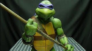 NECA Teenage Mutant Ninja Turtles 1/4 Scale DONATELLO: EmGo's Ninja Turtles Reviews N' Stuff