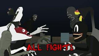 All Trevor Henderson Fights +Extra Clips | StickNodes Animation HAPPY NEW YEAR 2021!