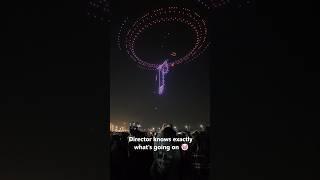 TT38 The director knows exactly what's going on #drone #fireworks