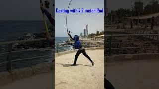 casting long rod